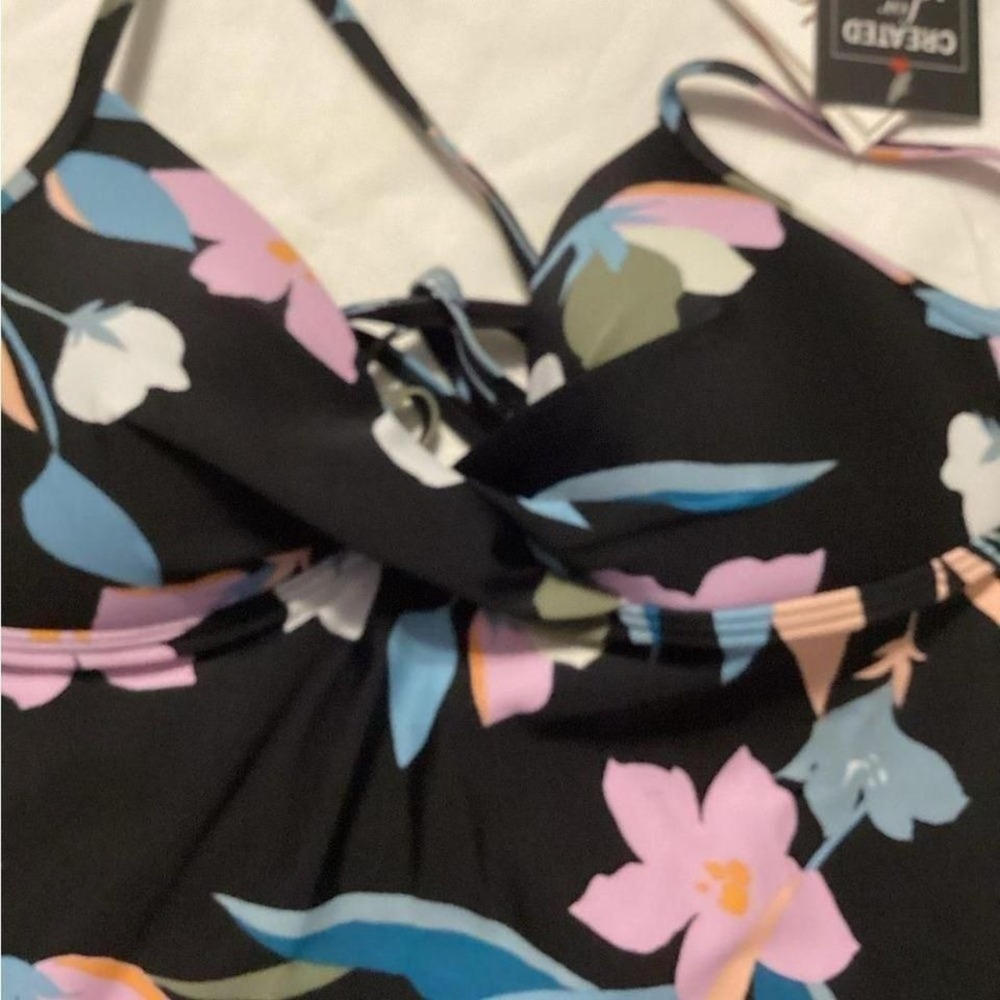NWT HULA HONEY Women's Black Strappy- size XS Top - Picture 3 of 8